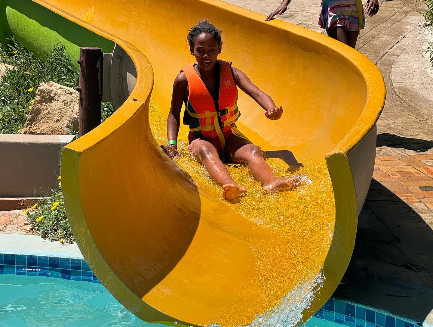 Our homework support group's annual trip to Water 